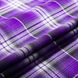 Сорочкова тканина фіолетова клітина BEN-FIO-6091 фото 1