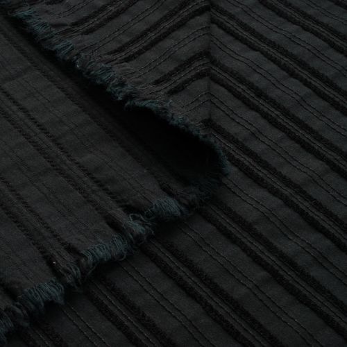 Бенгалін щільний смужки шоні чорні BEN-POL-7681 фото