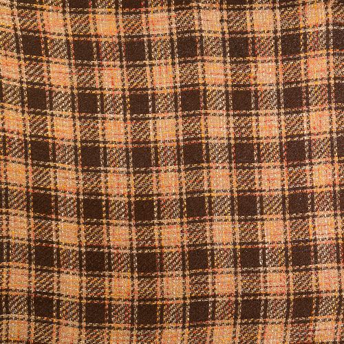 Вовна пальтова клітина коричнева SHE-PAL-1671 фото