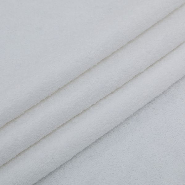 Махра бавовна біла пеньє (петля 16/1) ширина 157 см MAH-BEL-6131-1 фото
